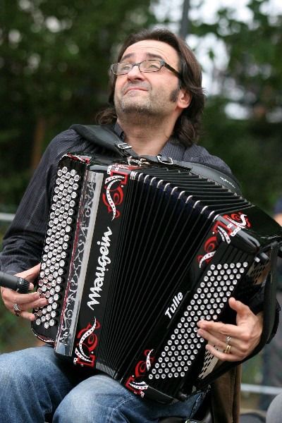 Jean Claude Laudat accordéoniste professionnel