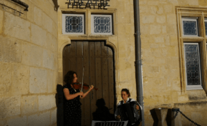 Maëlle Aguila et Juliette Chapuis